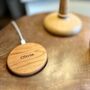 Personalised Premium Solid Wood Wireless Charger, thumbnail 1 of 12