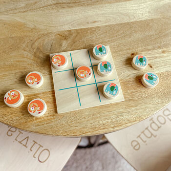 Tic Tac Toe Noughts And Crosses Animals Game, 2 of 6