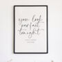 'You Look Perfect Tonight' Personalised Printable, thumbnail 1 of 3
