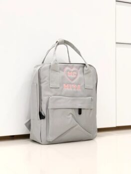 Personalised Twin Handle Mini Square Backpack, 10 of 12