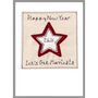 Personalised Star Happy New Year 2026 Card, thumbnail 9 of 12