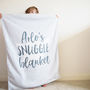 Personalised Baby Snuggle Blanket, thumbnail 6 of 7