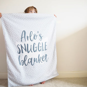 Personalised Baby Snuggle Blanket, 6 of 7