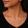 Solid 9ct Gold Light Spiga Wheat Chain – 16in To 20in, thumbnail 4 of 7
