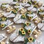Sunflower Biscuit Wedding Favours, thumbnail 3 of 3