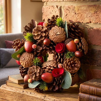 Autumn Floral Door Wreath Collection, 5 of 7
