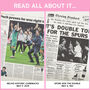 Tottenham Hotspur Evening Standard Personalised Football Gift Spurs Book, thumbnail 7 of 11