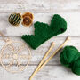 Christmas Crown Easy Knitting Kit, thumbnail 2 of 6