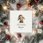 Bunny Christmas Card, For Grandson, Son Or Nephew, thumbnail 1 of 2