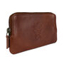 'Forbes' Men's Card Holder Wallet In Cognac Leather, thumbnail 2 of 7