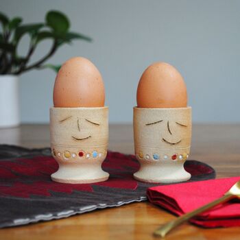 Chicken Personalised Egg Cups, 7 of 10