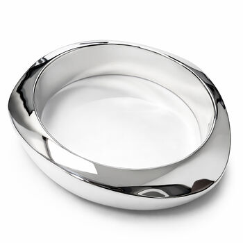 Graduated Sterling Silver Statement Bangle, 3 of 7