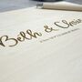 Personalised Wooden A4 Sketch Book For Weddings, thumbnail 3 of 6