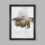 Langdale Pikes In Wainwright's Words Poster, thumbnail 1 of 4