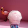 Set Of Six Flamingo Candy Floss Cups Party Treats Gift, thumbnail 2 of 6