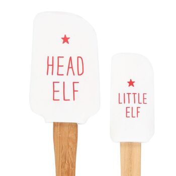 Head Elf Little Elf Silicone Spatula Set, 3 of 3