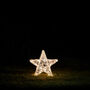 Twinkly Smart LED Outdoor Acrylic Small Christmas Star, thumbnail 3 of 11