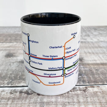 Metro Motor Racing Circuits Mug, 5 of 6