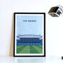 Contemporary Chelsea Football Poster Gift: The Bridge, thumbnail 3 of 6