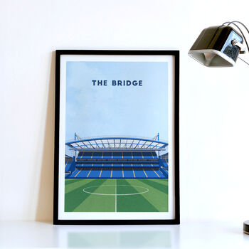 Contemporary Chelsea Football Poster Gift: The Bridge, 3 of 6