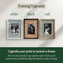 Personalised Wedding Photograph Print With Stripe Border, thumbnail 4 of 12