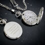 Personalised Formal Pocket Fob Watch, thumbnail 3 of 7