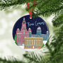Personalised Liverpool Three Graces Xmas Bauble, thumbnail 2 of 4