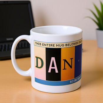 Personalised Mug With Name And Messages Gift, 5 of 12