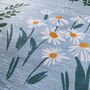 Blue Decorative Cushion Cover With Daisy Design, thumbnail 6 of 7