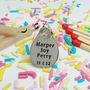 Personalised Teardrop Birthday Candle Holder, thumbnail 2 of 3