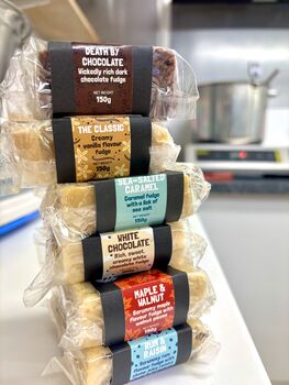 Six Dairy Classics Fudge Slab Display Box, 3 of 7
