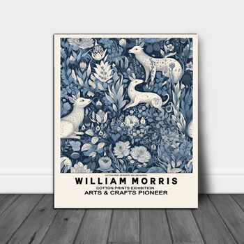 William Morris Larkspur Art Print, 4 of 4