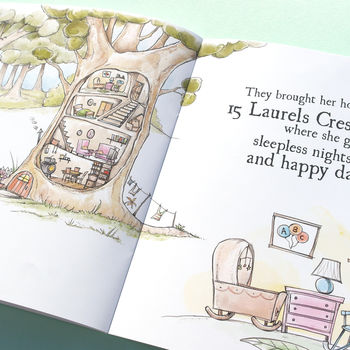 Personalised New Baby Story Book, 9 of 12