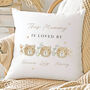Personalised Mummy Is Loved By Cushion, thumbnail 2 of 3