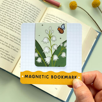 May Magnetic Birth Flower Bookmark Lily Of The Valley, 6 of 6