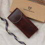 Personalised Luxury Leather Double Glasses Case, thumbnail 4 of 5
