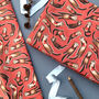 Otter Love Hearts Wrapping Paper, thumbnail 1 of 7