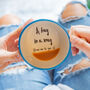 A Hug In A Mug Hidden Message Cup, thumbnail 1 of 6