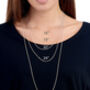 Tiny Bird Charm Necklace Gold Or Rose Gold Vermeil, thumbnail 5 of 7