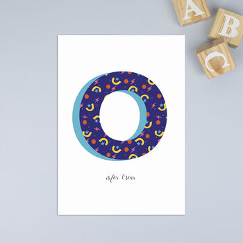 Personalised Letter/Name/Alphabet Print, 5 of 11