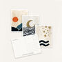 Pack Of Six Celestial Postcards, thumbnail 1 of 1