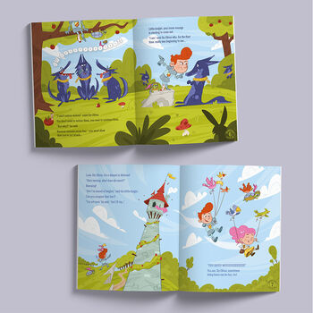 Personalised Children's Knight Storybook Gift, 5 of 12