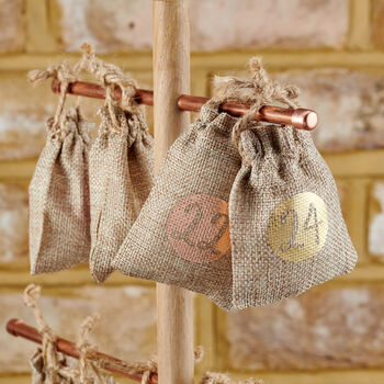 Personalised Wooden Christmas Advent Calendar, 9 of 12
