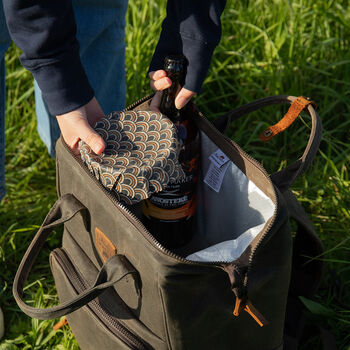 Waxed Canvas Backpack Cooler, 2 of 6