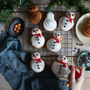 Snowman Cinnamon Roll Baking Kit, thumbnail 1 of 5