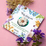 Personalised Teacher Thank You Wildflower Brooch, thumbnail 12 of 12