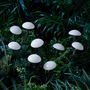 Nine Mushroom Solar Stake Lights, thumbnail 3 of 4