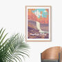 Cuyahoga Valley National Park USA Travel Poster Print, thumbnail 4 of 8