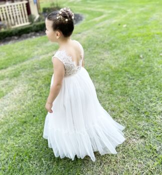 Flora In Ivory ~ Flower Girl | Party Dress, 3 of 6