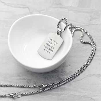 Personalised Men's Semi Precious Gemstone Necklace, 7 of 12